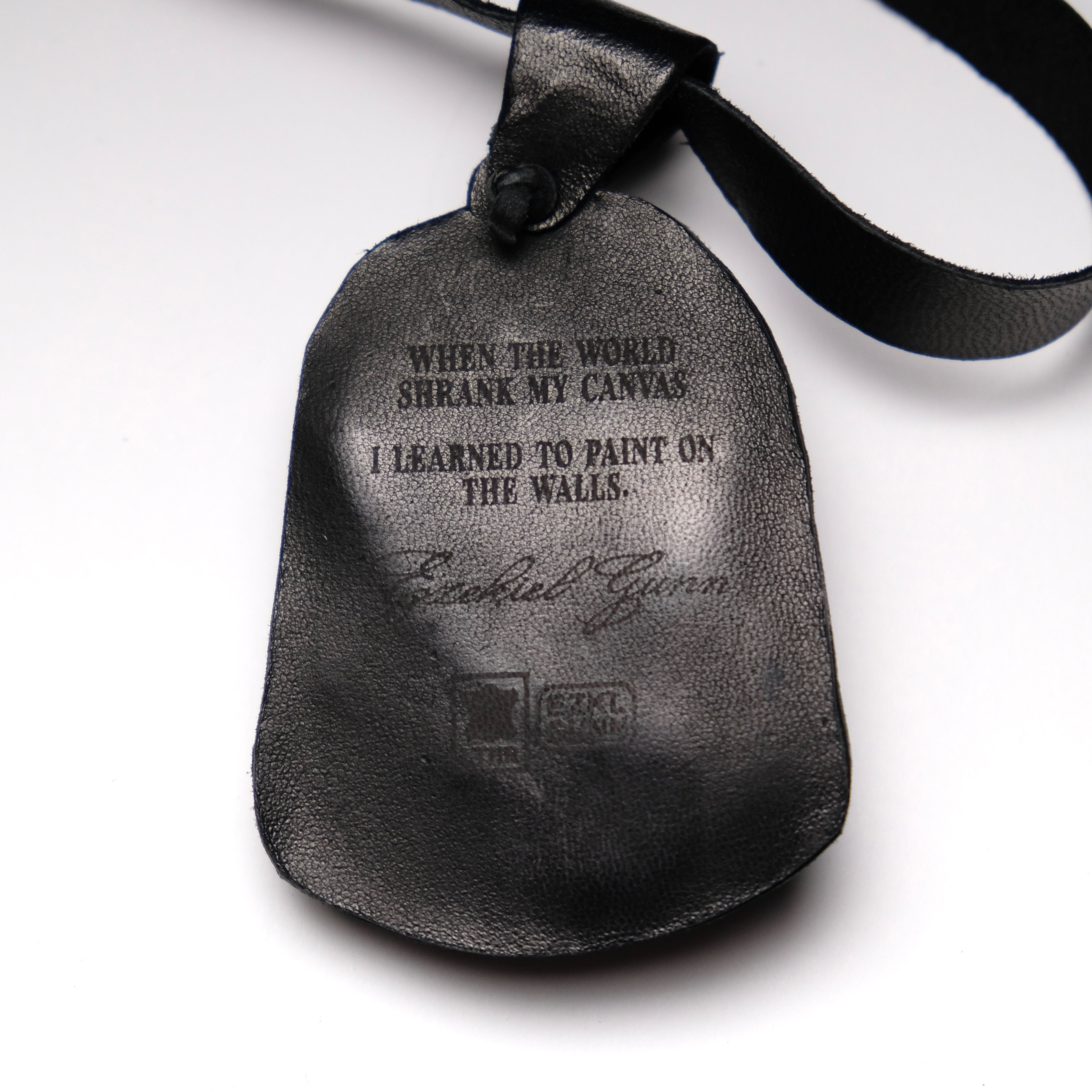 Leather Jesus Piece