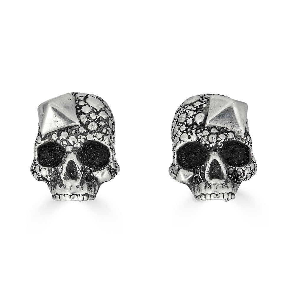 Studded Skull Earrings