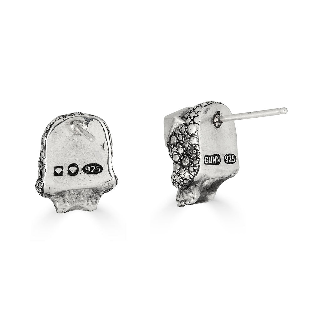 Studded Skull Earrings